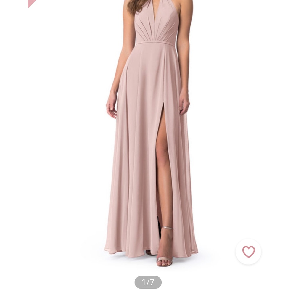 Azazie Vintage mauve bridesmaids dress NWT A14